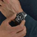 Seiko Prospex 1965 Heritage Divers Automatic Black Dial Silver Steel Strap Watch for Men - SPB453J1 Authentic Buy Shop Now