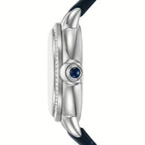 Emporio Armani Mia Moonphase Blue Dial Blue Leather Strap Watch for Women - AR11629 Authentic Buy Shop Now