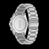 Hugo Boss Strike Chronograph Blue Dial Silver Steel Strap Watch for Men - 1514240 Authentic Buy Shop Now