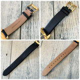 Tory Burch Collins Quartz Blue Dial Blue Leather Strap Watch for Women - TBW1203 Authentic Buy Shop Now