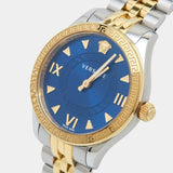 Versace Hellenyium Quartz Blue Dial Two Tone Steel Strap Watch for Women - VE2S00522 Authentic Buy Shop Now