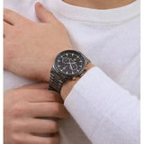 Maserati Tradizione Chronograph Black Dial Black Steel Strap Watch for Men - R8873646001 Authentic Buy Shop Now