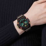 Versace Icon Active Chronograph Black Dial Black Rubber Strap Unisex Watch - VE8P00224 Authentic Buy Shop Now