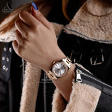 Emporio Armani Federica Analog Mother of Pearl Dial Rose Gold Steel Strap Watch for Women - AR11558 Authentic Buy Shop Now