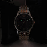 Emporio Armani Kappa Gray Dial Two Tone Steel Strap Watch for Men - AR11121 Authentic Buy Shop Now