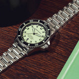 Emporio Armani Sea Explorer Yellow Dial Silver Steel Strap Watch for Men - AR60083 Authentic Buy Shop Now