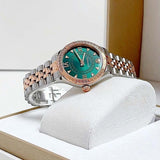 Versace Hellenyium Quartz Green Dial Two Tone Steel Strap Watch for Women - VE2S00422 Authentic Buy Shop Now