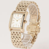 Tory Burch Eleanor White Dial Gold Steel Strap Watch for Women - TBW1060 Authentic Buy Shop Now
