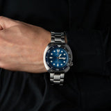 Seiko Prospex Save The Ocean Diver's Automatic Blue Dial Silver Steel Strap Watch for Men - SRPD21J1 Authentic Buy Shop Now