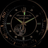 Maserati SFIDA Special Edition Automatic Black Dial Gold Steel Strap Watch for Men - R8823140012 Authentic Buy Shop Now