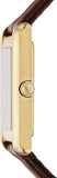 Emporio Armani Gino White Dial Brown Leather Strap Watch for Men - AR11665 Authentic Buy Shop Now