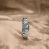 Emporio Armani Genni Analog Mother of Pearl Dial Silver Steel Strap Watch for Women - AR11662 Authentic Buy Shop Now