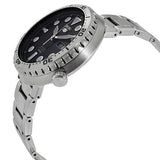 Seiko 5 Sports Automatic Black Dial Silver Steel Strap Watch for Men - SRPC61J1 Authentic Buy Shop Now