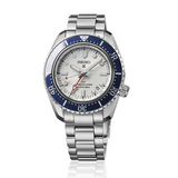 Seiko Prospex 1968 Heritage Diver's GMT 60th Anniversary White Dial Silver Steel Strap Watch for Men - SPB519J1 Authentic Buy Shop Now