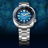 Seiko Prospex US Special Edition Automatic Blue Dial Silver Steel Strap Watch for Men - SRPH59 Authentic Buy Shop Now