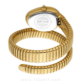 Just Cavalli Serpente Metallica White Dial Gold Steel Strap Watch for Women - JC1L224M0035 Authentic Buy Shop Now