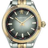 Versace Hellenyium Grey Dial Two Tone Steel Strap Watch for Women - VEHU00520 Authentic Buy Shop Now