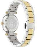 Versace Reve Analog Green Dial Two Tone Steel Strap Watch for Women - VE8B00524 Authentic Buy Shop Now