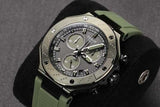 Tissot T Race Chronograph Black Dial Green Rubber Strap Watch for Men - T141.417.37.061.02 Authentic Buy Shop Now