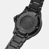 Emporio Armani World Explorer Black Dial Black Steel Strap Watch for Men - AR11398 Authentic Buy Shop Now