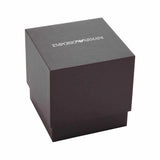 Emporio Armani Racer Chronograph Green Dial Silver Steel Strap Watch for Men - AR11637 Authentic Buy Shop Now