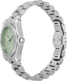 Emporio Armani Federica Mint Green Dial Silver Steel Strap Watch for Women - AR11656 Authentic Buy Shop Now