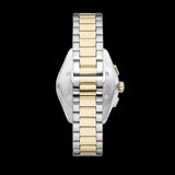 Emporio Armani Elegant Chronograph Cream Dial Two Tone Steel Strap Watch for Men - AR11605 Authentic Buy Shop Now
