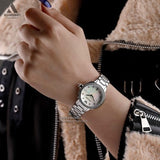 Emporio Armani Mia Mother of Pearl Dial Silver Steel Strap Watch for Women - AR11596 Authentic Buy Shop Now