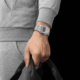 Tissot Digital Quartz Silver Dial Silver Steel Strap Watch for Men - T137.463.11.030.00 Authentic Buy Shop Now