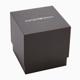 Emporio Armani Mia Mother of Pearl Dial Black Leather Strap Watch for Women - AR11598 Authentic Buy Shop Now