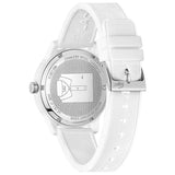 Lacoste 12.12 White Dial White Rubber Strap Watch for Men - 2011130 Authentic Buy Shop Now