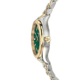Versace Hellenyium Quartz Green Dial Two Tone Steel Strap Watch for Women - VEHU00420 Authentic Buy Shop Now