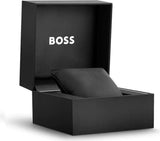Hugo Boss Skytraveller Chronograph Blue Dial Brown Leather Strap Watch for Men - 1514194 Authentic Buy Shop Now