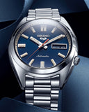 Seiko 5 Sports SNXS Automatic Blue Dial Silver Steel Strap Watch for Men - SRPK87K1 Authentic Buy Shop Now