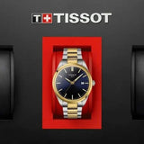 Tissot PR 100 Blue Dial Two Tone Steel Strap Watch for Men - T150.410.22.041.00 Authentic Buy Shop Now
