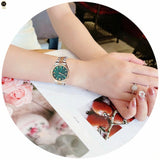 Versace Hellenyium Quartz Green Dial Two Tone Steel Strap Watch for Women - VE2S00422 Authentic Buy Shop Now