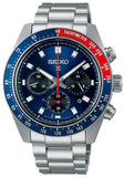 Seiko Prospex Speedtimer Solar Chronograph Blue Dial Silver Steel Strap Watch for Men - SSC913 Authentic Buy Shop Now