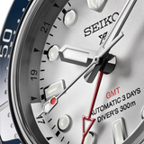 Seiko Prospex 1968 Heritage Diver's GMT 60th Anniversary White Dial Silver Steel Strap Watch for Men - SPB519J1 Authentic Buy Shop Now