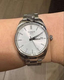 Tissot PR 100 Quartz Silver Dial Silver Steel Strap Watch for Women - T150.210.11.031.00 Authentic Buy Shop Now