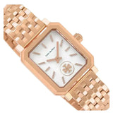 Tory Burch Robinson White Dial Rose Gold Steel Strap Watch for Women - TBW1502 Authentic Buy Shop Now