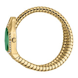 Just Cavalli Ornato Green Dial Gold Steel Strap Watch for Women - JC1L303M0035 Authentic Buy Shop Now