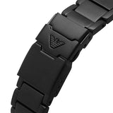 Emporio Armani World Explorer Black Dial Black Steel Strap Watch for Men - AR11398 Authentic Buy Shop Now