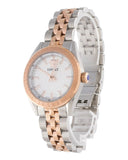 Versace V-Code Analog White Dial Two Tone Steel Strap Watch for Women - VE8I00624 Authentic Buy Shop Now