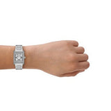 Emporio Armani Genni Analog Mother of Pearl Dial Silver Steel Strap Watch for Women - AR11662 Authentic Buy Shop Now