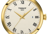 Tissot Classic Dream Ivory Dial Brown Leather Strap Watch for Men - T129.410.26.263.00 Authentic Buy Shop Now