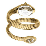 Just Cavalli Serpente Metallica White Dial Gold Steel Strap Watch for Women - JC1L223M0025 Authentic Buy Shop Now