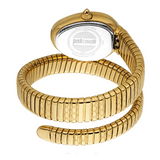Just Cavalli Novara Red Dial Gold Steel Strap Watch for Women - JC1L264M0035 Authentic Buy Shop Now