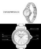Emporio Armani Mia Mother of Pearl Dial Silver Steel Strap Watch for Women - AR11596 Authentic Buy Shop Now