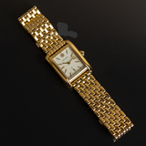 Tory Burch Eleanor White Dial Gold Steel Strap Watch for Women - TBW1060 Authentic Buy Shop Now