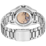 Citizen Mechanical Automatic Turquoise Dial Silver Steel Strap Watch for Men - NJ0170-83X Authentic Buy Shop Now